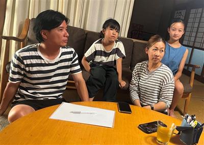 インタビュー中