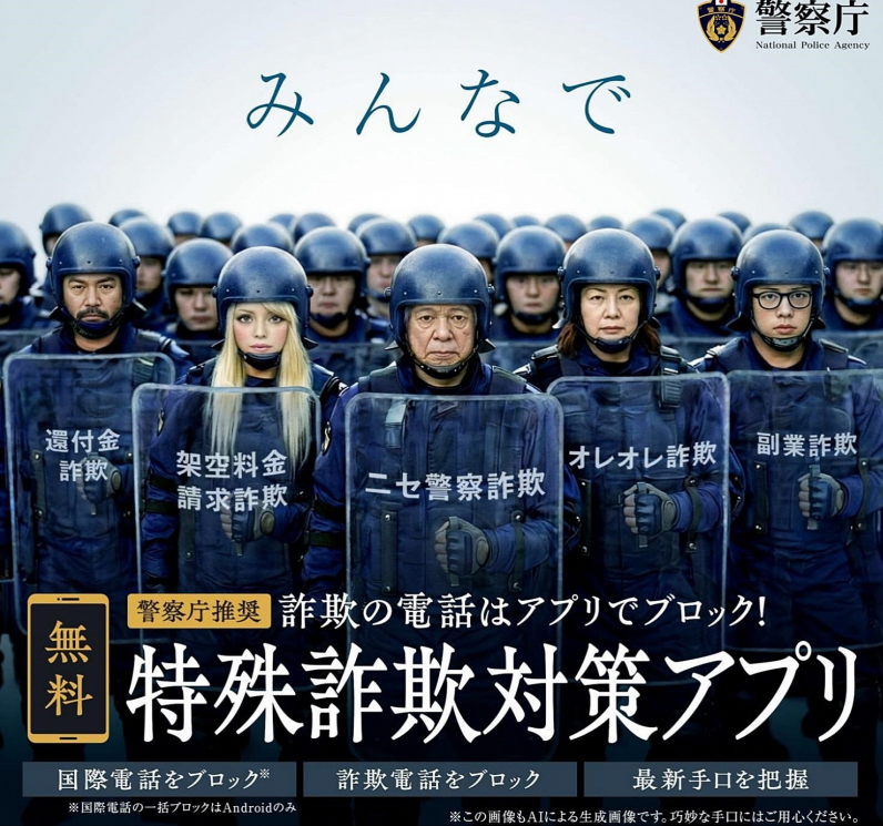 詐欺アプリの紹介案内